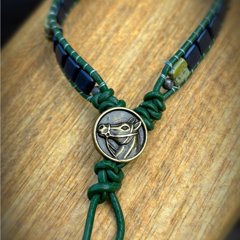 Handmade leather wrap